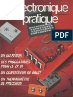 sans　retour　Voyage　“derniere”　-encoure　u Electronique Pratique-063 1983-09 | PDF | Électrotechnique