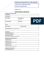 Poundland Consultancy Application Form