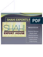 Shahi Exports PVT
