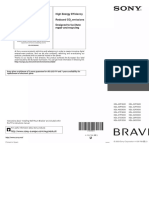 Használati utasítás Sony Bravia KDL-32P3600 (37 oldalak)