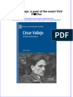 Cesar Vallejo A Poet Of The Event Vich Victor full chapter