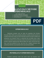 Pendekatan Dan Metode Epidemiologi