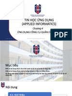 Applied Informatics Ch04