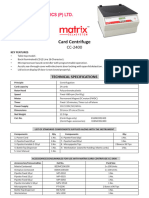 Matrix Card Centrifuge CC 2400