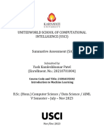 Yash Patel 20210701004 Intro To ML Report