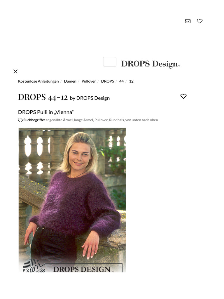 DROPS 44-12 - Kostenlose Strickanleitungen Von DROPS Design | PDF