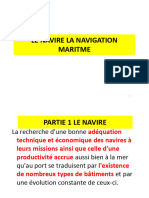Chap 4 A Le Navire La Navigation Maritme