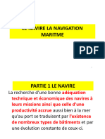 CHAP 4 A LE NAVIRE LA NAVIGATION MARITME