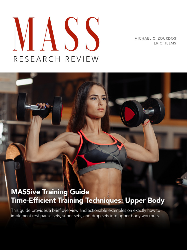 MASSive Time-Efficient Upper Body Training Guide | PDF | Strength ...