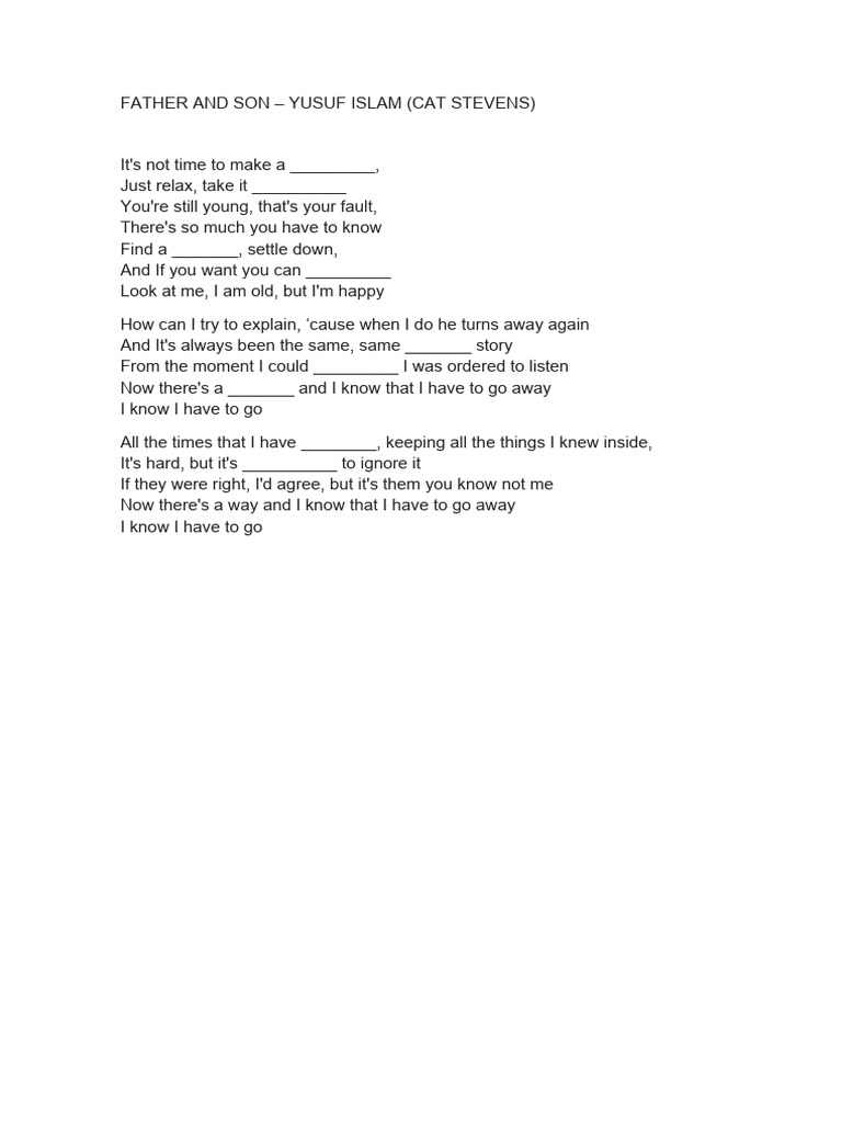 fistful of mercy father's son lyrics