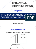 Interpenetrations of Solids Construction of The 3 View: Dr. Pham Minh Tuan