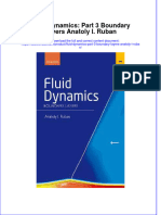 Fluid Dynamics Part 3 Boundary Layers Anatoly I Ruban Full Chapter