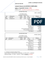 Elements de Corrige Sujet Gestion Comptable Et Financiere Examen S4