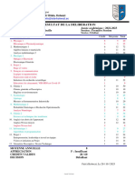 Publication de Resultat