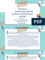 Sosialisasi Pengembangan Sekolah Berbasis AsetKekuatan Sekolah