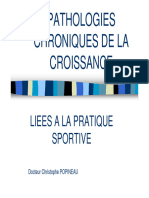Popineau Pathologies Chroniques Croissance Pratique Sportive