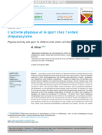 Drépanocytose-Sport-Pédiatrie