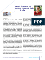 Corporate Governance and Performance of Commercial Banks in India - Subrata Das and Dr. Mitali Chinara