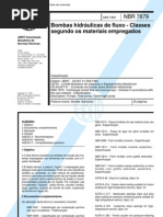 NBR 07879 - 1983 - Bombas Hidraulicas de Fluxo