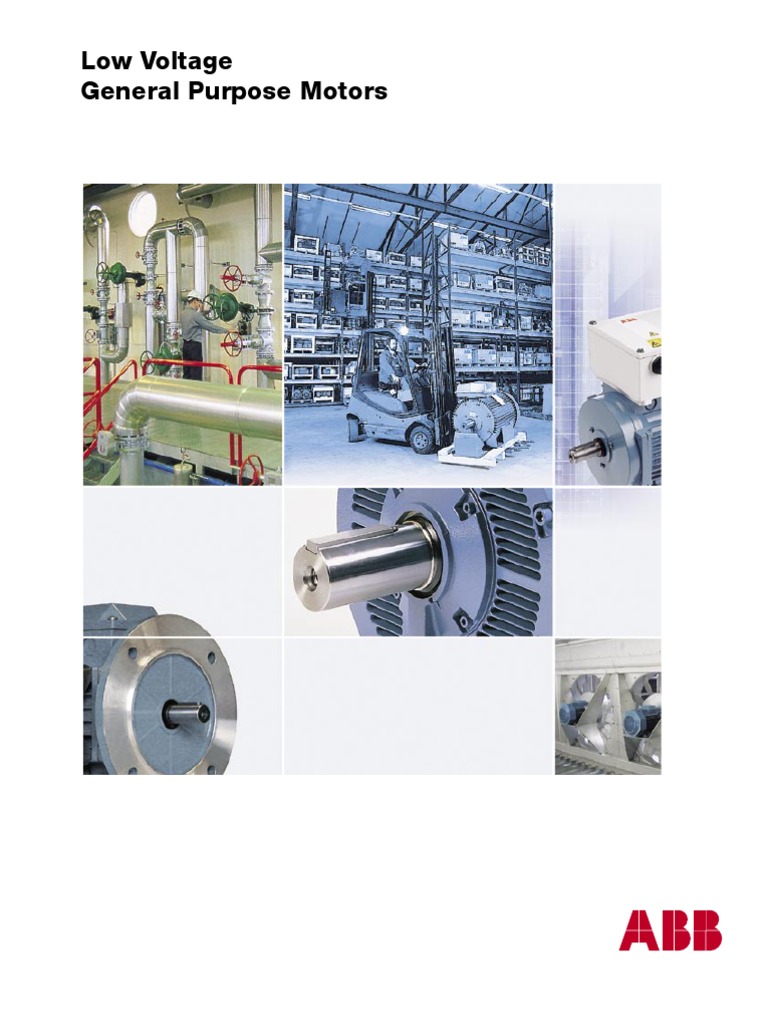 ABB Catalogue Purpose Motors Alternating Current Bearing (Mechanical)