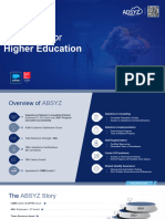 Salesforce For Higher Education PPT by ABSYZ