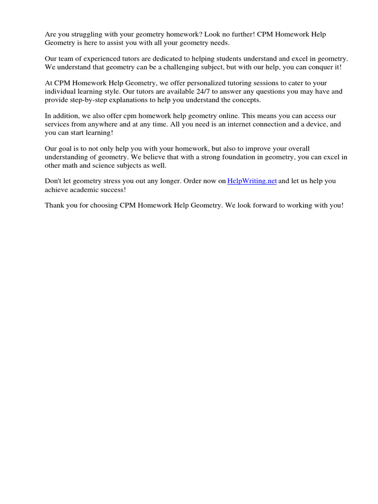 Cpm homework help geometry pdf homework geometry