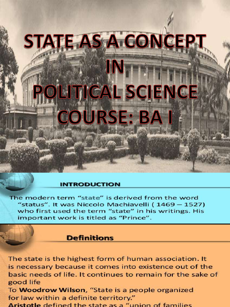 State As A Concept | PDF