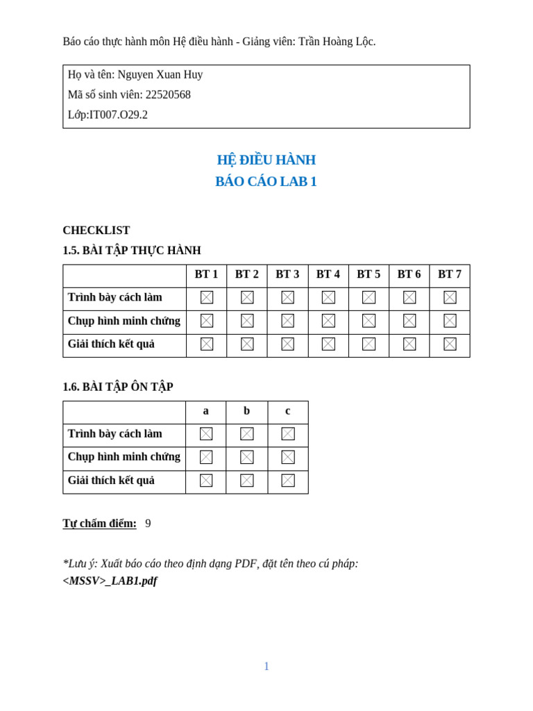 Lab1 | PDF