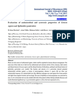 Evaluation of Antimicrobial and Cytotoxic Properties of Leucas Aspera and Spilanthes Paniculata