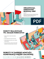 Organizacja, Kierowanie Budową I BHP