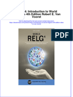 Relg 4 Introduction To World Religions 4Th Edition Robert E Van Voorst Full Download Chapter