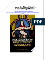 Religion and The Rise of Sport in England David Hugh Mcleod Full Download Chapter