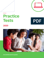 Aptis For Teens Practice Book 2020