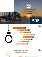 L'entreprise Marocaine de Transport Et Logistique: Réalisé Par Amli Safae Khachchane Chaimae Marrak Hala