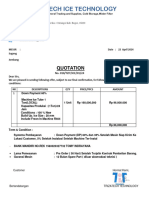 Down Payment 60% Mesin 1 TON Bapak SUGENG