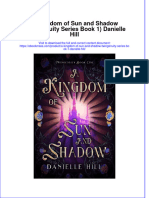 A Kingdom of Sun and Shadow Twingenuity Series Book 1 Danielle Hill Full Chapter