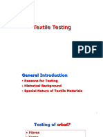 Lecture-11. Textile Testing