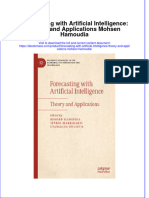 Forecasting With Artificial Intelligence Theory and Applications Mohsen Hamoudia Full Chapter