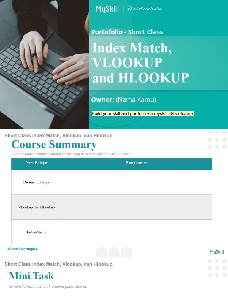 Panduan Index Match di Excel | PDF
