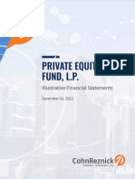 Private Equity Illustrative Financial Statement Cohnreznick 2022