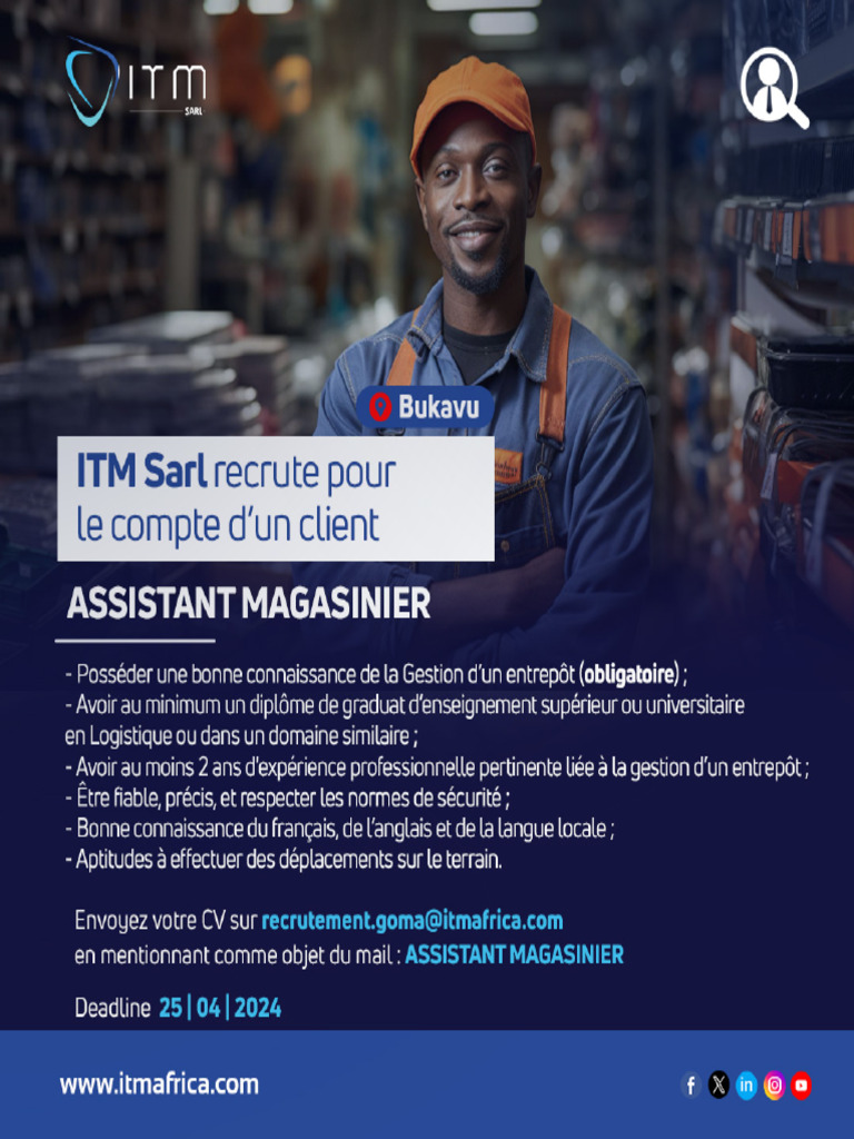 Sitemapcdatahttpsmodeinf Inetcomoffre D Emploi Magasinier