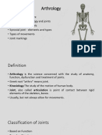 17. Arthrology (Presentation) author Anatomy plcnet