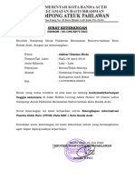 Surat Keterangan Domisili