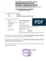 Surat Keterangan Domisili