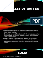 Particles of Matter