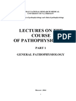 Lectures On The Course of Pathophysiology Author Pirogov Russian National Research Medical University