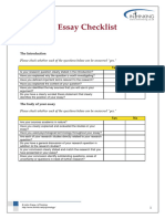 Ee Checklist New