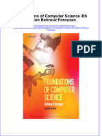 Foundations of Computer Science 4Th Edition Behrouz Forouzan Full Chapter