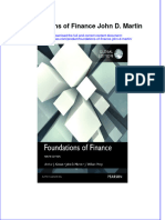 Foundations Of Finance John D Martin full chapter