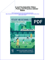 Resilient And Sustainable Cities Research Policy And Practice Zaheer Allam full download chapter